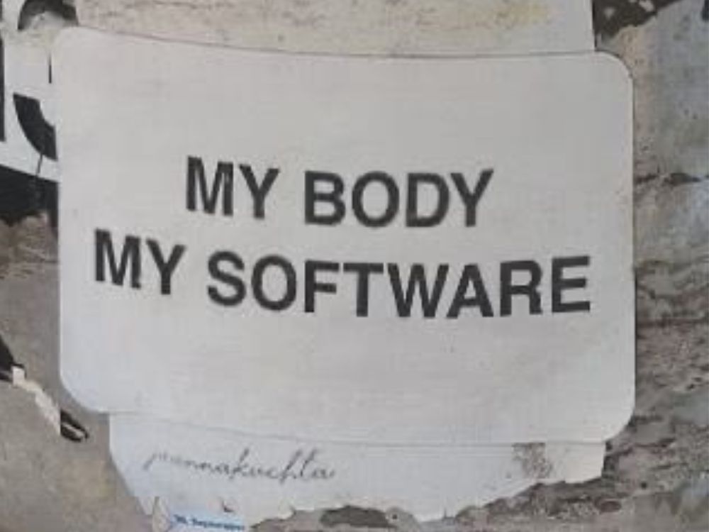 A computer setup treated as a personal creative identity, not just a tool