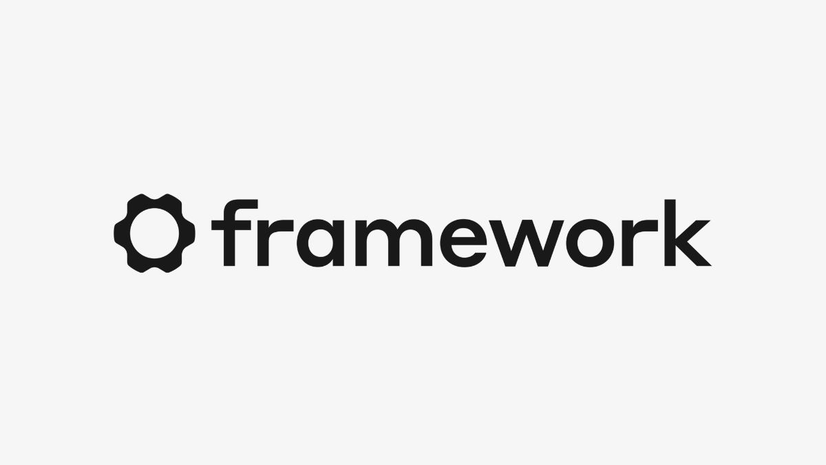 The framework laptop before the rebrand