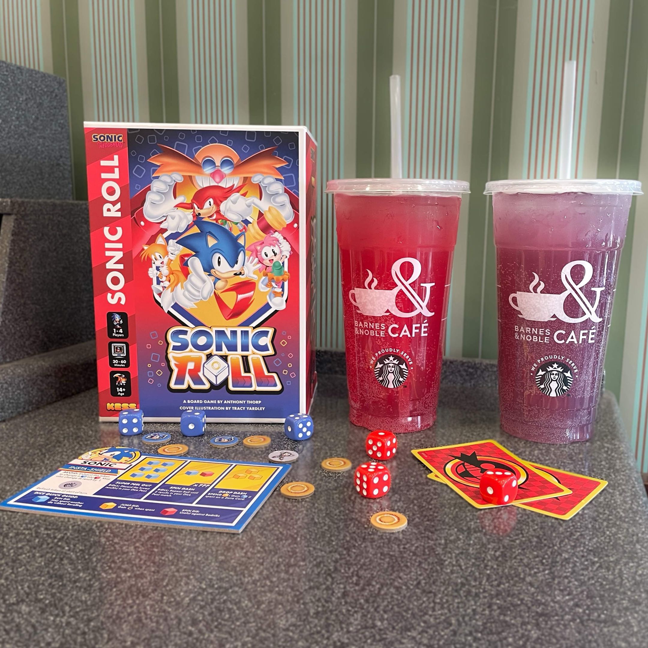 Both limited-edition Sonic Roll drinks together